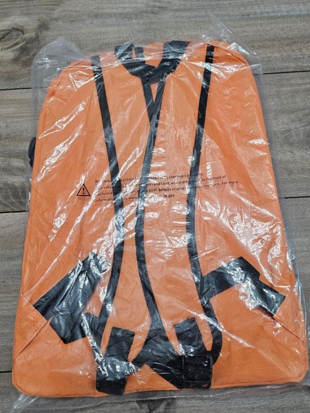 K-Cliffs Orange Backpack Lightweight Daypack Travel School Outdoor Bag - NWT